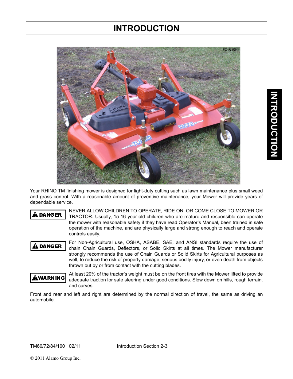 Introduction | Blue Rhino TM72 User Manual | Page 91 / 156