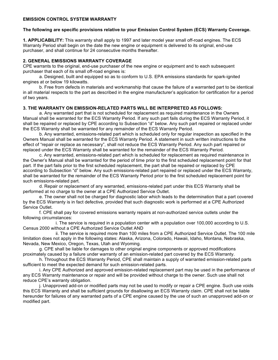 Champion Power Equipment 92500 User Manual | Page 30 / 31