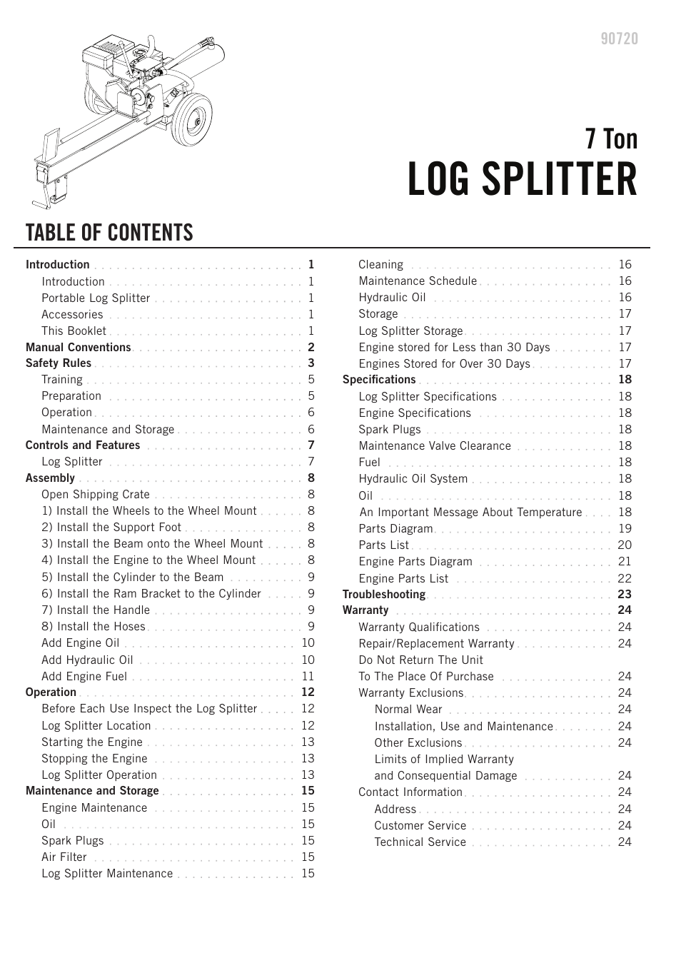 Champion Power Equipment 90720 User Manual | Page 3 / 30