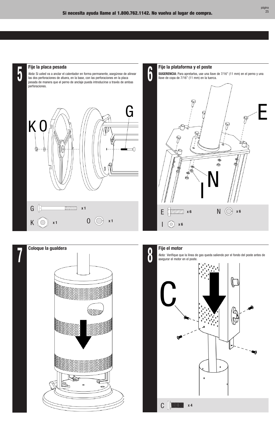 Blue Rhino GWU512B User Manual | Page 25 / 32