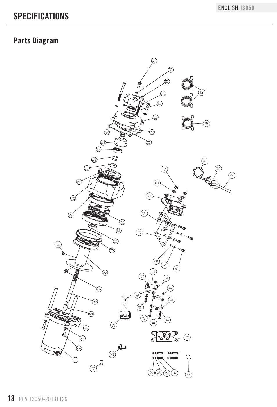 Specifications | Champion Power Equipment 13050 User Manual | Page 16 / 19