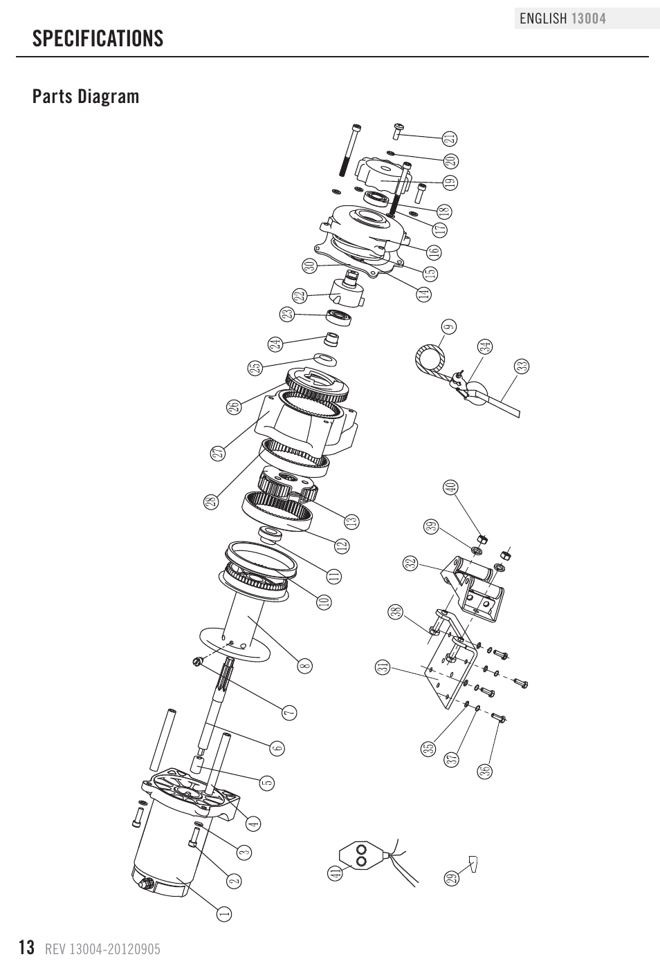 Specifications | Champion Power Equipment 13004 User Manual | Page 16 / 19
