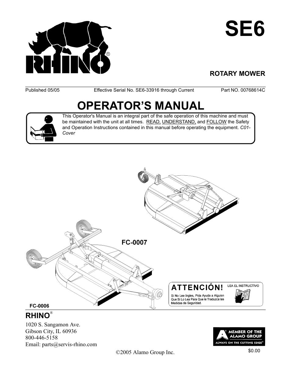 Blue Rhino FC-0007 User Manual | 160 pages