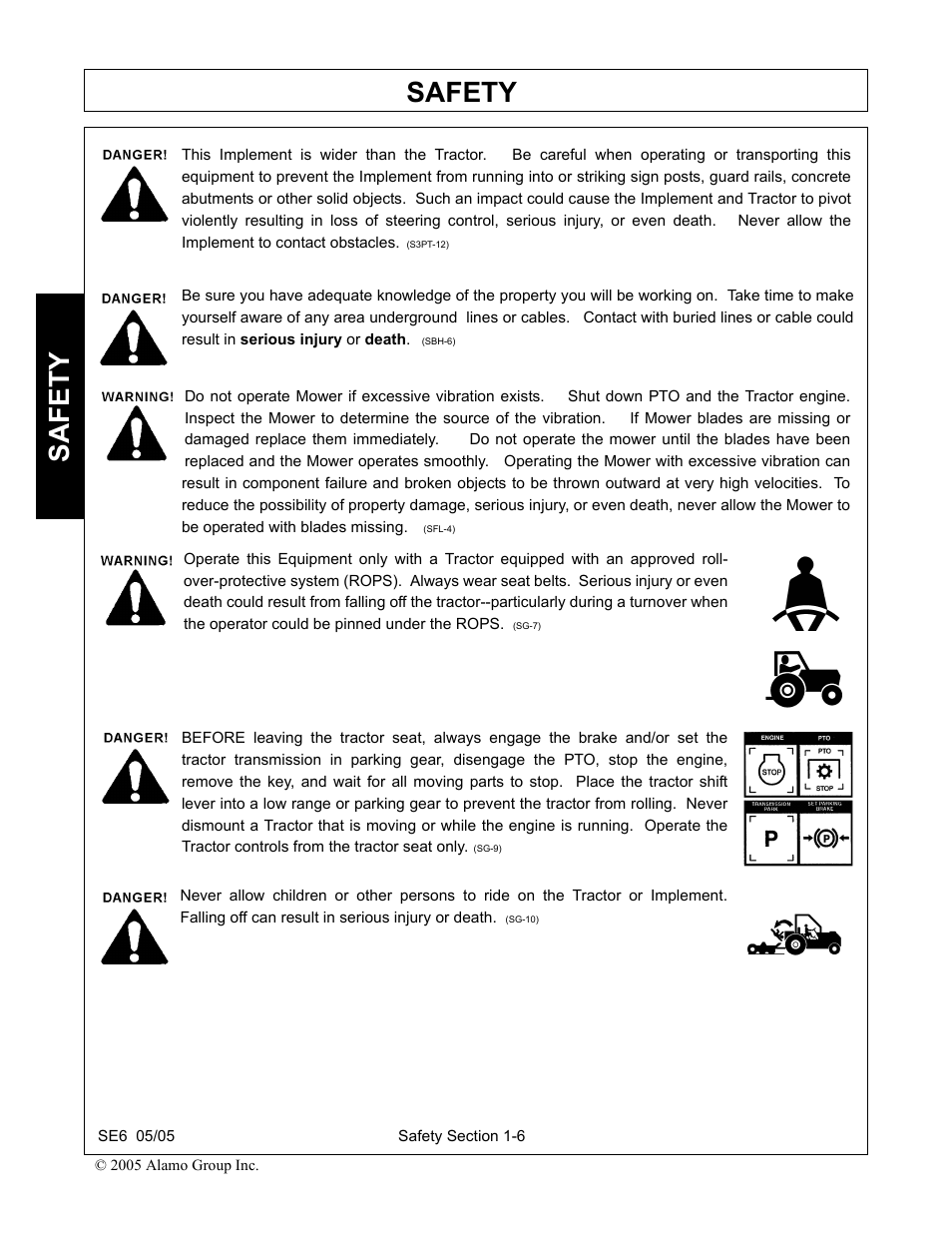 Safety | Blue Rhino FC-0007 User Manual | Page 12 / 160