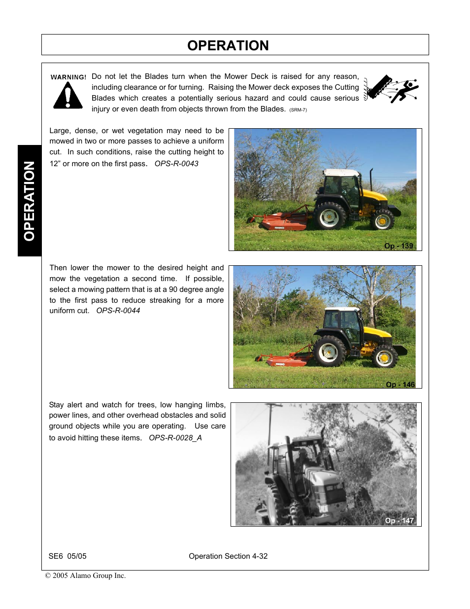 Operation, Opera t ion | Blue Rhino FC-0007 User Manual | Page 124 / 160