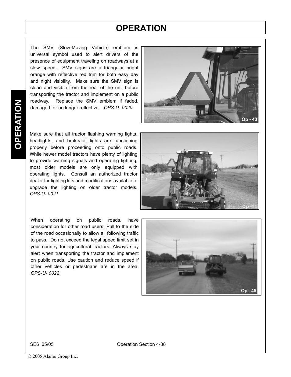 Operation, Opera t ion | Blue Rhino FC-0007 User Manual | Page 130 / 160