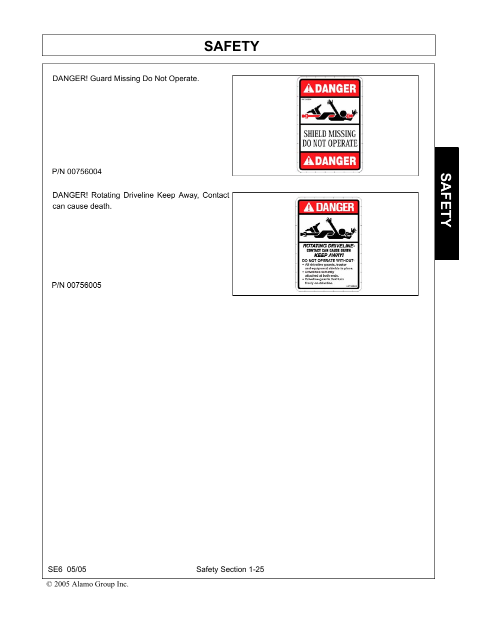 Safety | Blue Rhino FC-0007 User Manual | Page 31 / 160