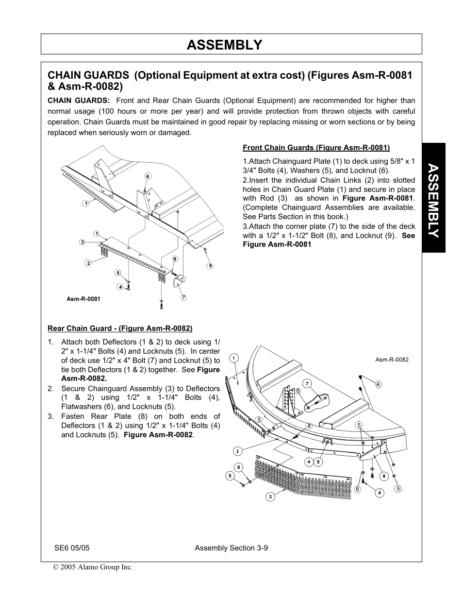 Assembly, Assembl y | Blue Rhino FC-0007 User Manual | Page 89 / 160