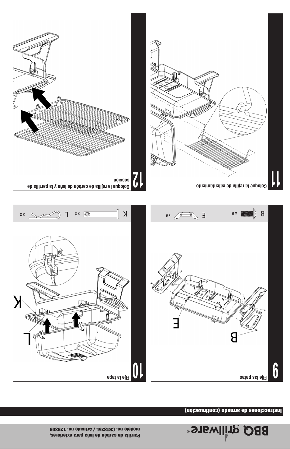 Blue Rhino CBT825L User Manual | Page 11 / 16