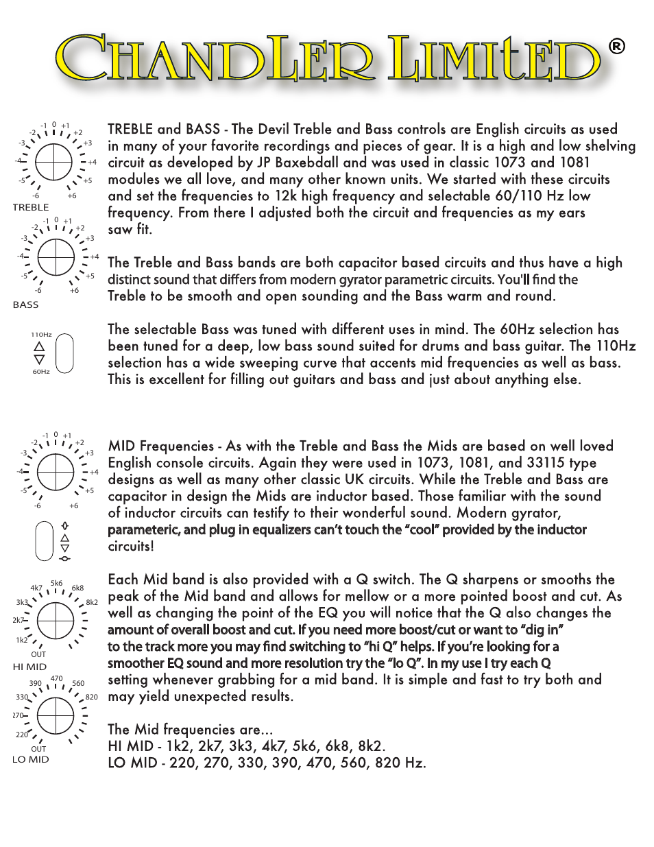 Chandler Limited Little Devil Equalizer User Manual | Page 3 / 5