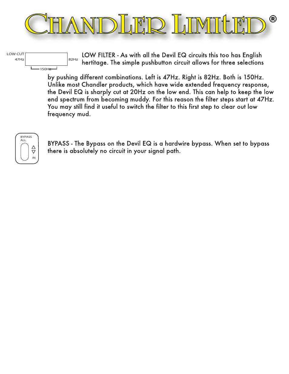 Chandler Limited Little Devil Equalizer User Manual | Page 4 / 5