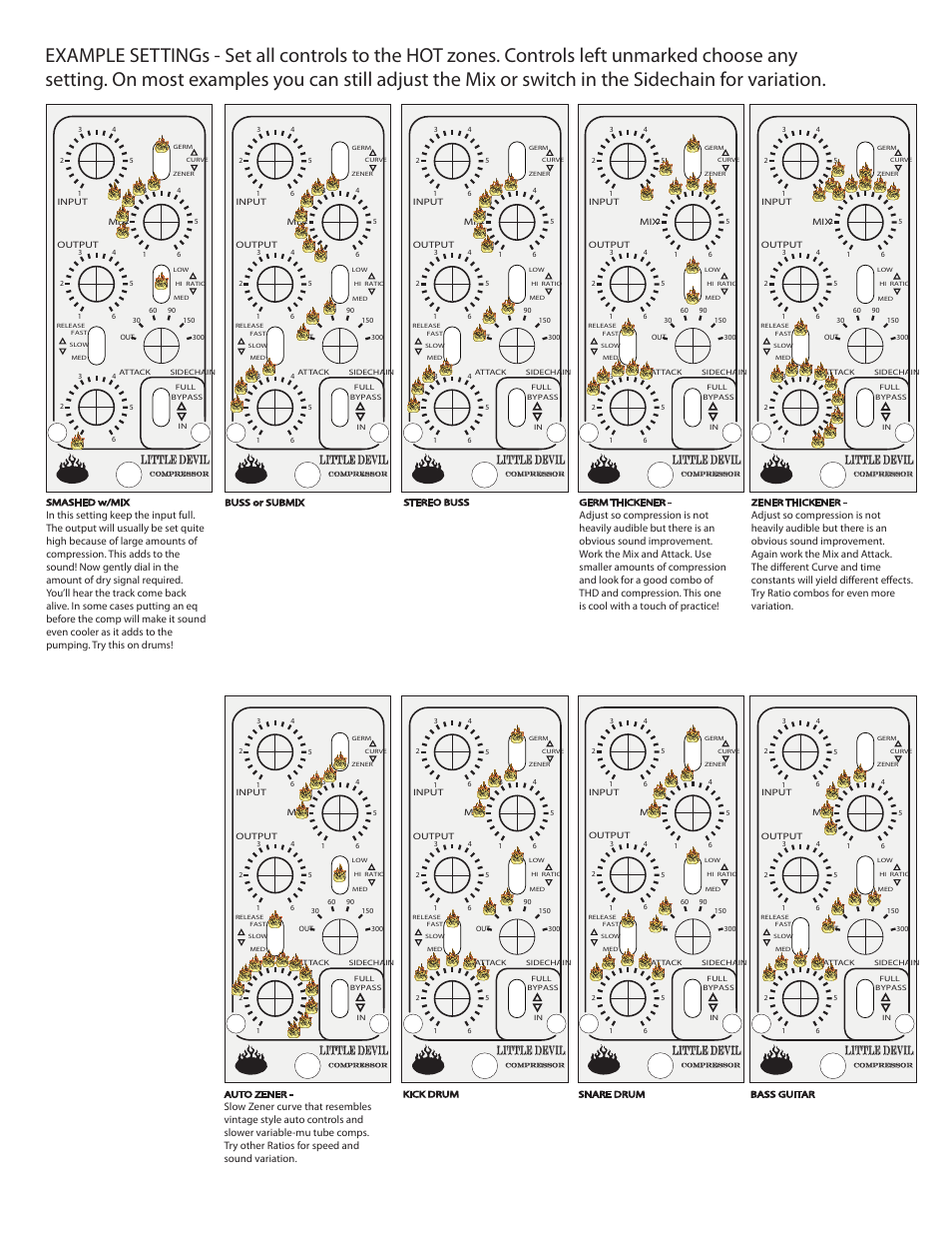 Little devil | Chandler Limited Little Devil Compressor User Manual | Page 7 / 9