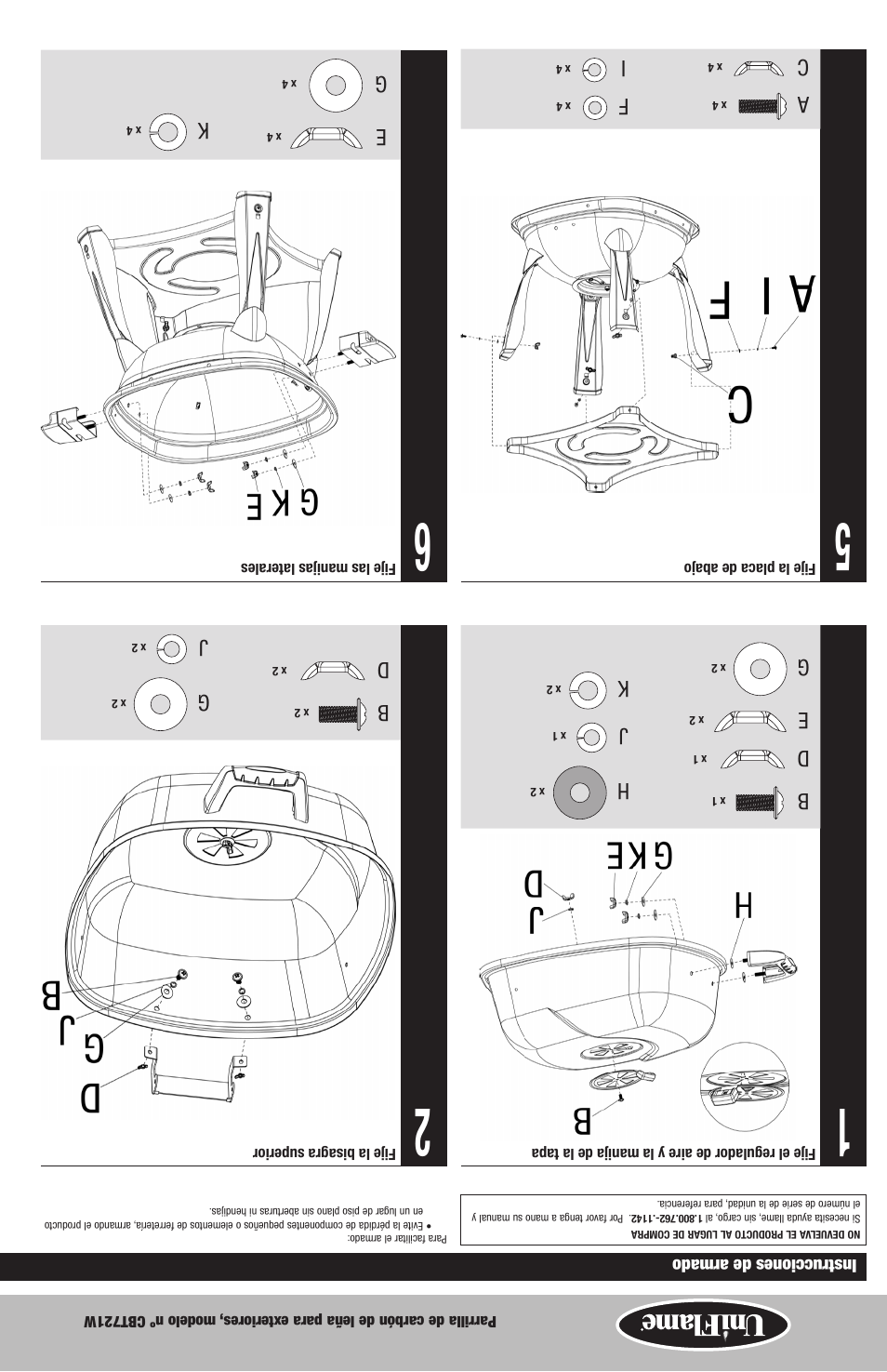 Blue Rhino CBT721W User Manual | Page 13 / 16