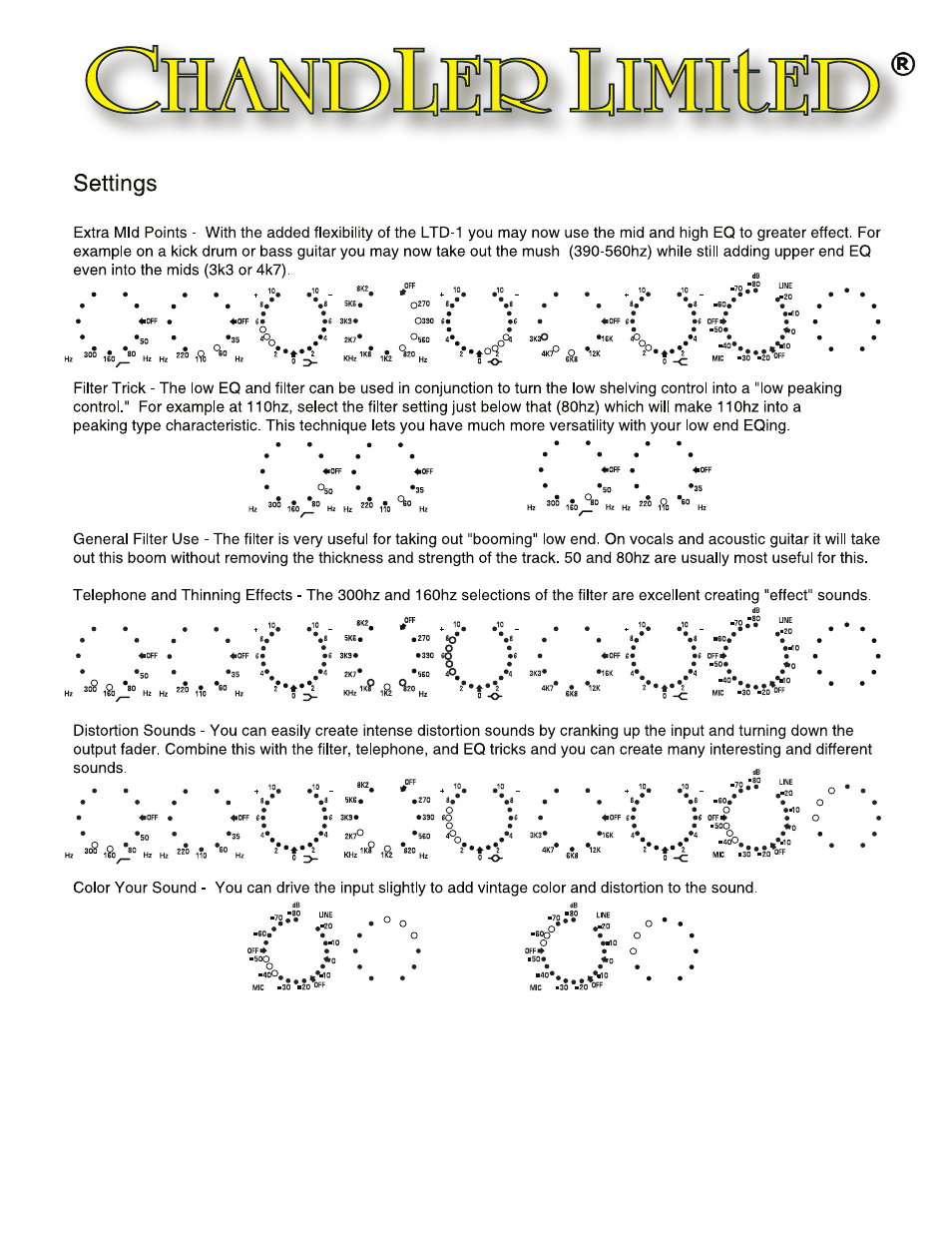 Chandler Limited LTD-1 User Manual | Page 3 / 5