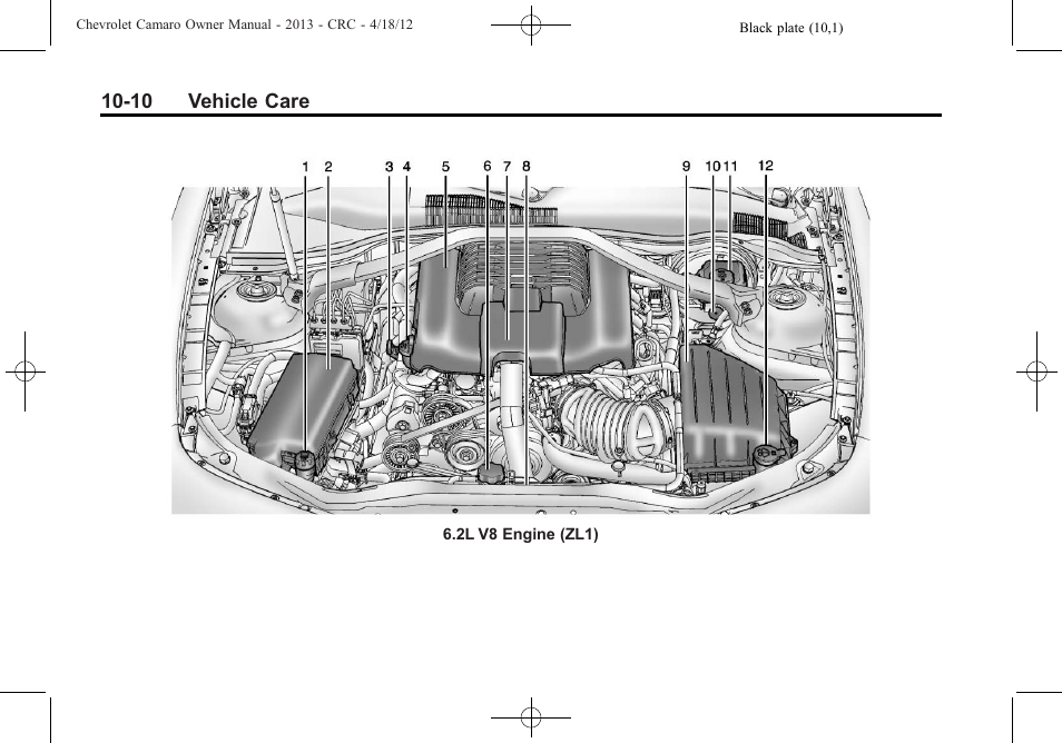 CHEVROLET 2013 Camaro User Manual | Page 260 / 414