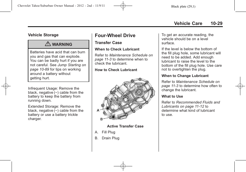 Four-wheel drive, Four-wheel drive -29, Electrical | CHEVROLET 2012 Suburban User Manual | Page 401 / 544