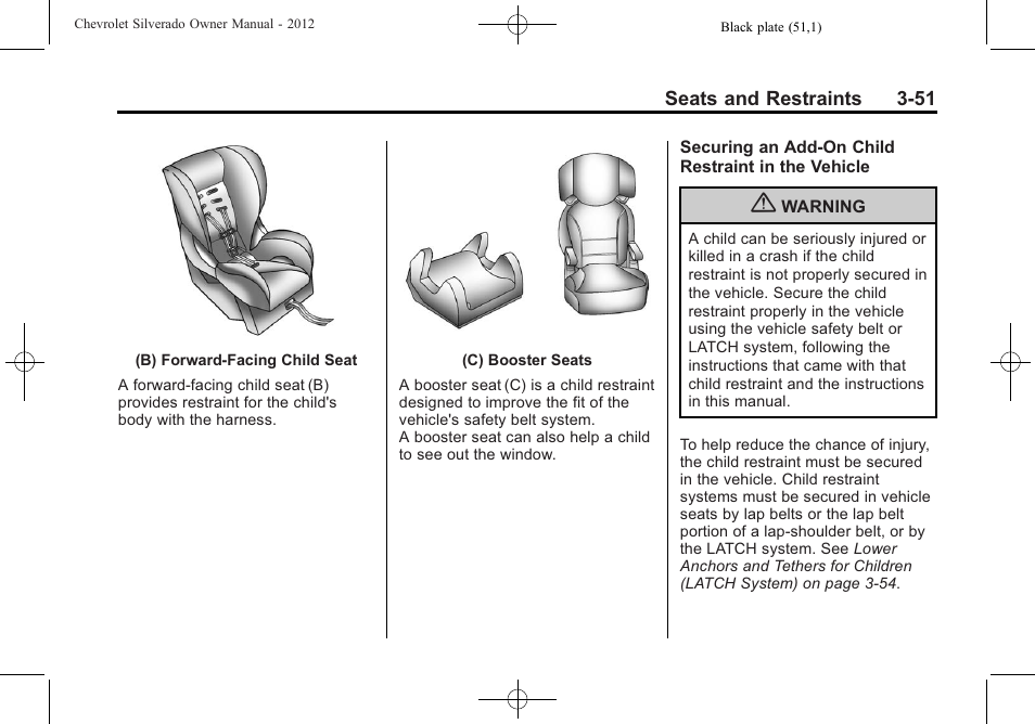 CHEVROLET 2012 Silverado User Manual | Page 123 / 608