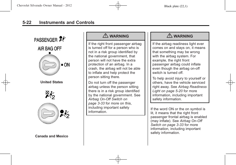 CHEVROLET 2012 Silverado User Manual | Page 170 / 608