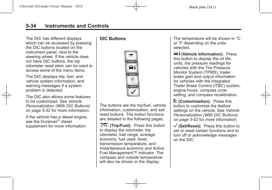 CHEVROLET 2012 Silverado User Manual | Page 182 / 608