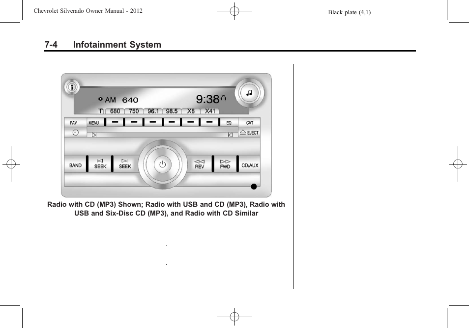 CHEVROLET 2012 Silverado User Manual | Page 232 / 608