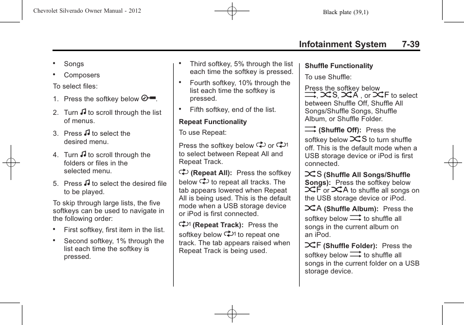 CHEVROLET 2012 Silverado User Manual | Page 267 / 608
