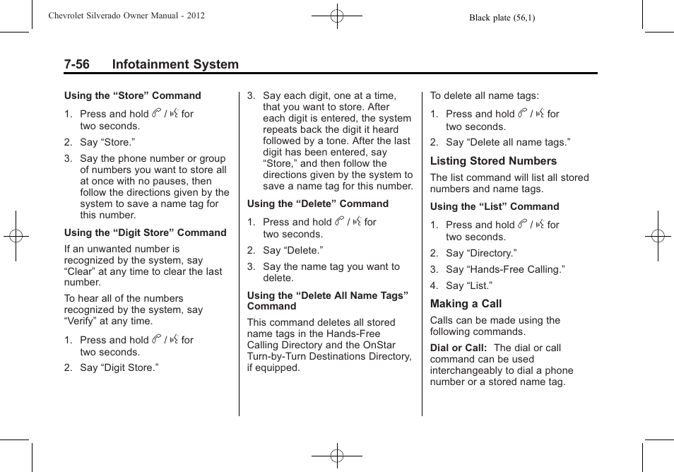 CHEVROLET 2012 Silverado User Manual | Page 284 / 608