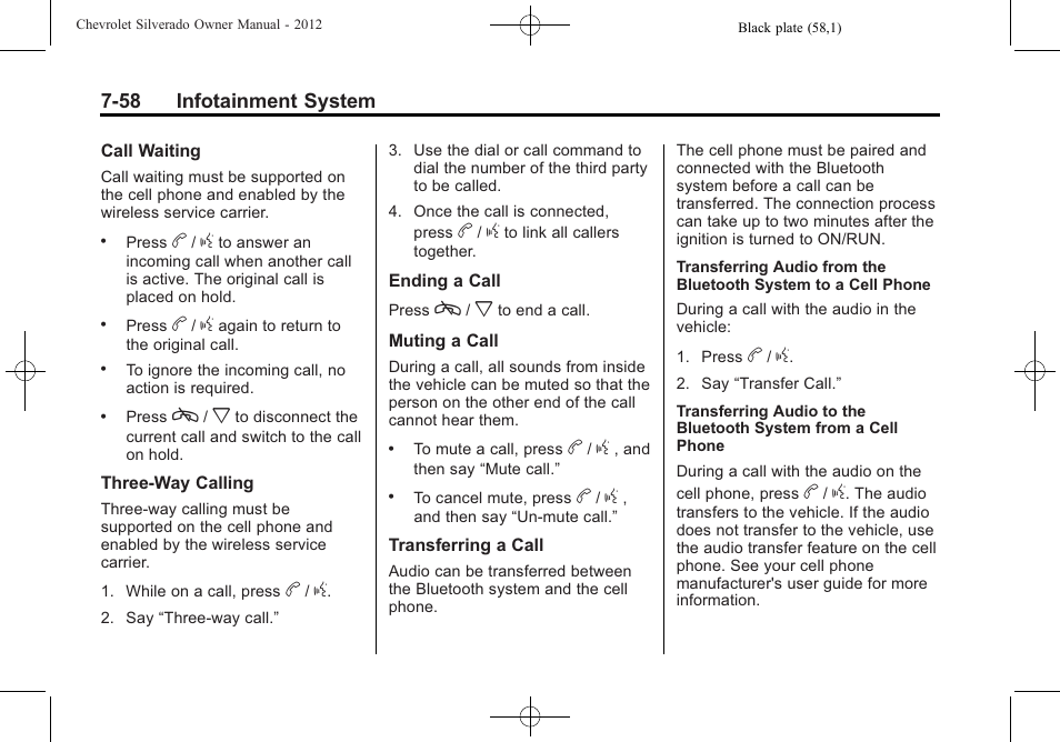 CHEVROLET 2012 Silverado User Manual | Page 286 / 608