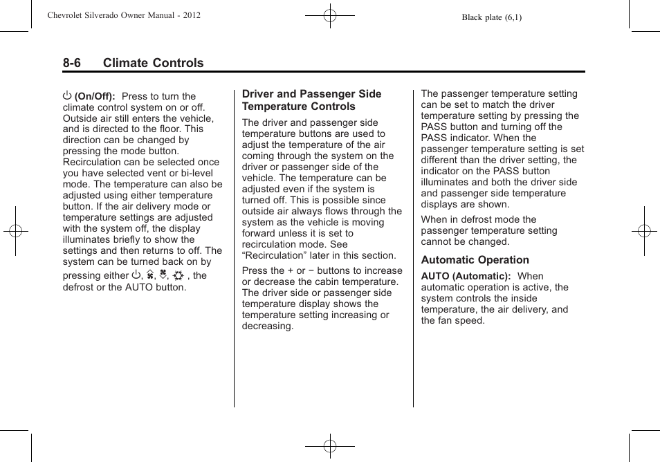 CHEVROLET 2012 Silverado User Manual | Page 294 / 608