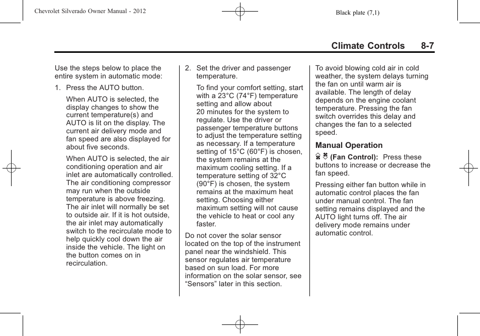 CHEVROLET 2012 Silverado User Manual | Page 295 / 608