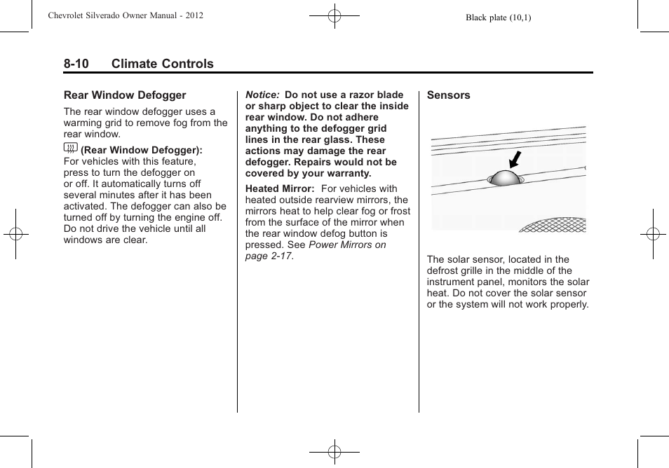 CHEVROLET 2012 Silverado User Manual | Page 298 / 608