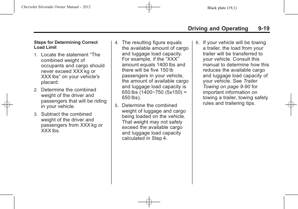 CHEVROLET 2012 Silverado User Manual | Page 319 / 608