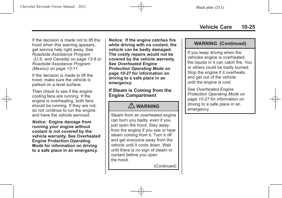 CHEVROLET 2012 Silverado User Manual | Page 449 / 608