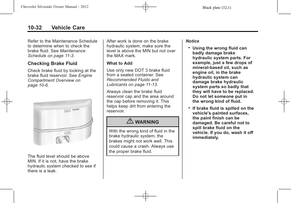 32 vehicle care | CHEVROLET 2012 Silverado User Manual | Page 456 / 608