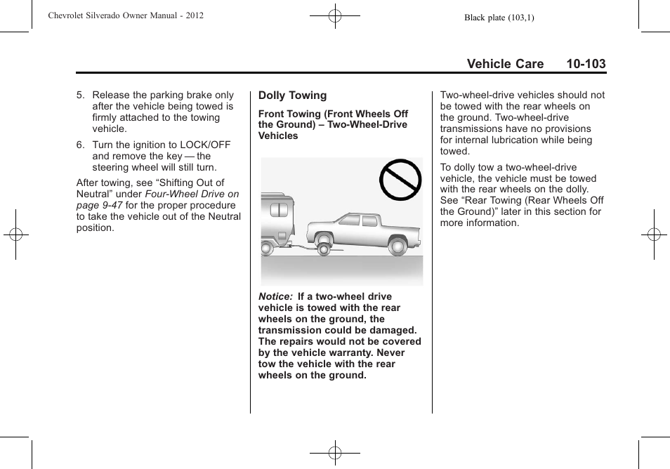 CHEVROLET 2012 Silverado User Manual | Page 527 / 608