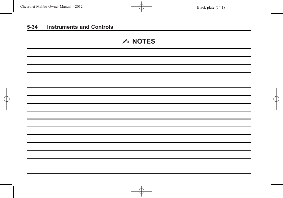 CHEVROLET 2012 Malibu User Manual | Page 134 / 376