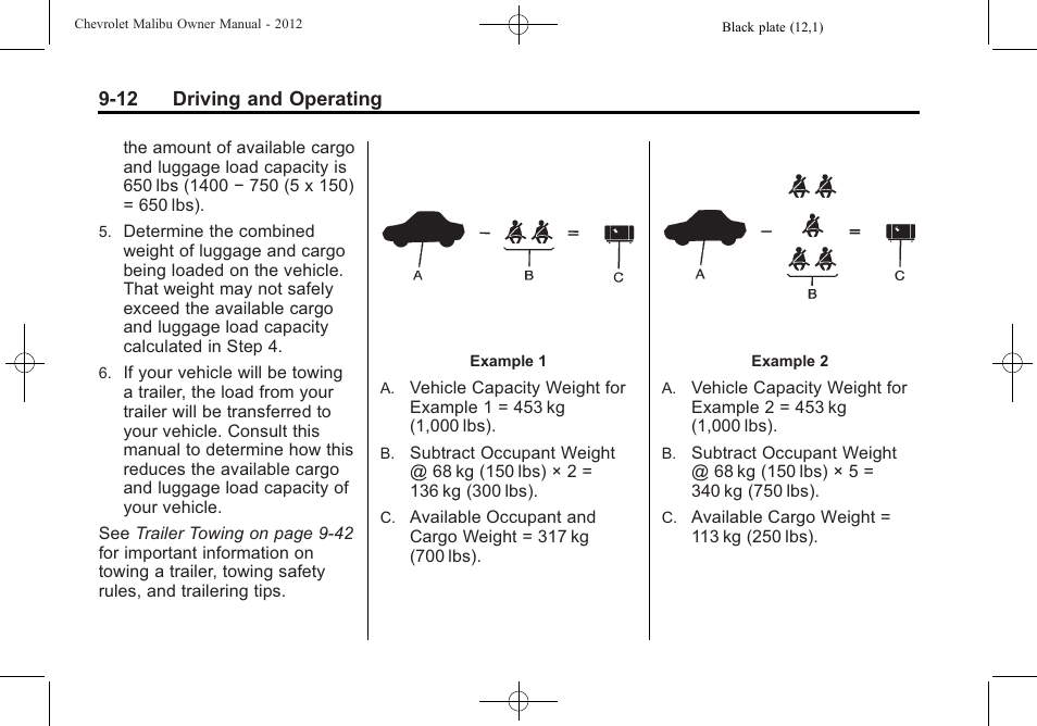 CHEVROLET 2012 Malibu User Manual | Page 194 / 376