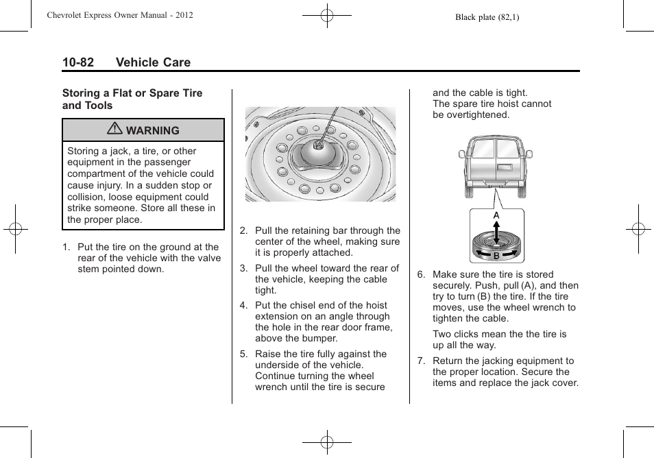 CHEVROLET 2012 Express User Manual | Page 346 / 430
