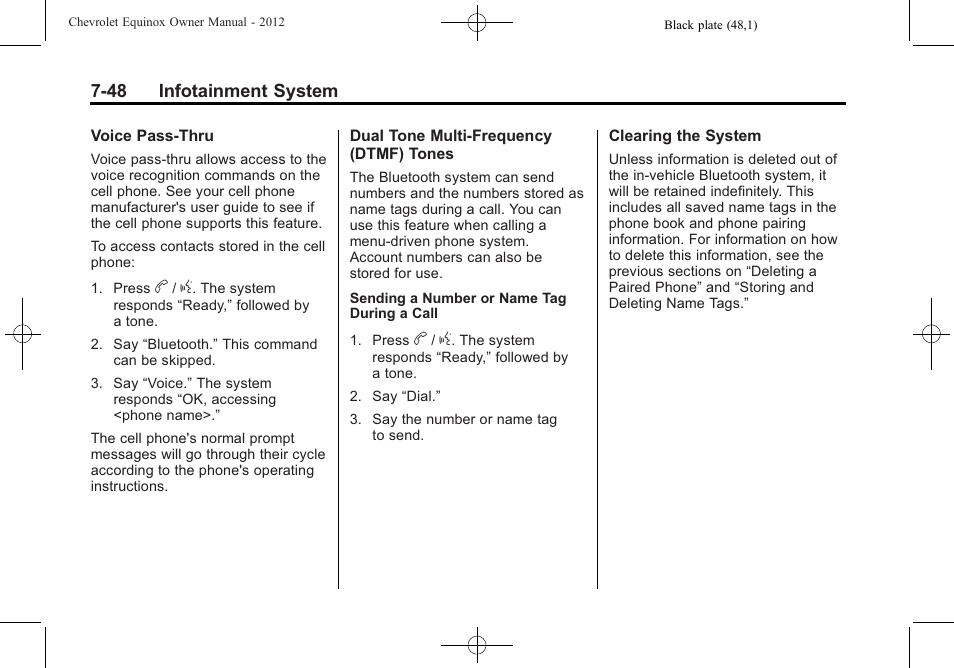 CHEVROLET 2012 Equinox User Manual | Page 208 / 428