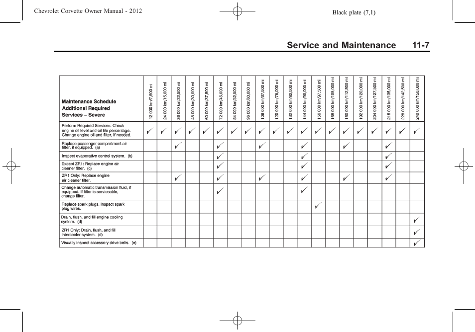CHEVROLET 2012 Corvette User Manual | Page 373 / 432