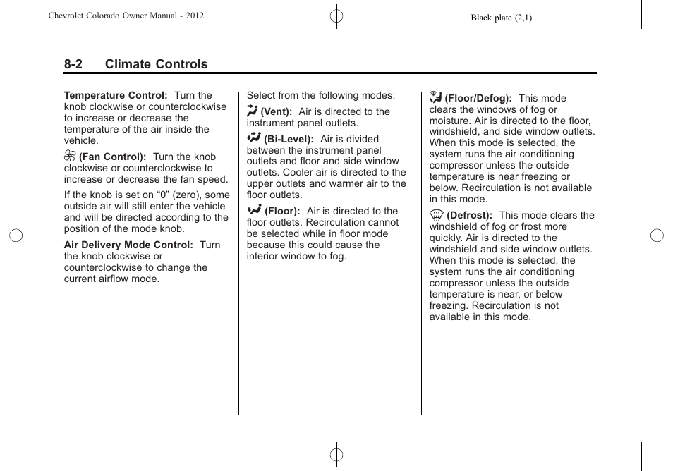 CHEVROLET 2012 Colorado User Manual | Page 180 / 408