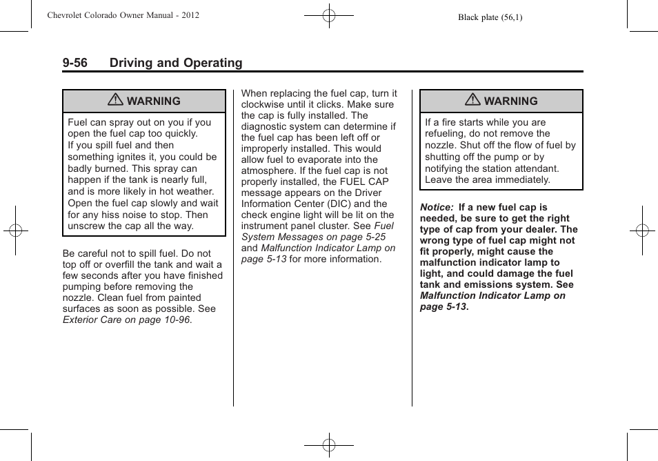 CHEVROLET 2012 Colorado User Manual | Page 238 / 408