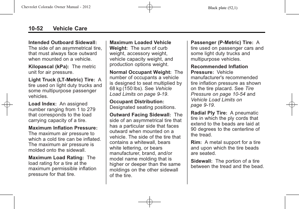 CHEVROLET 2012 Colorado User Manual | Page 302 / 408