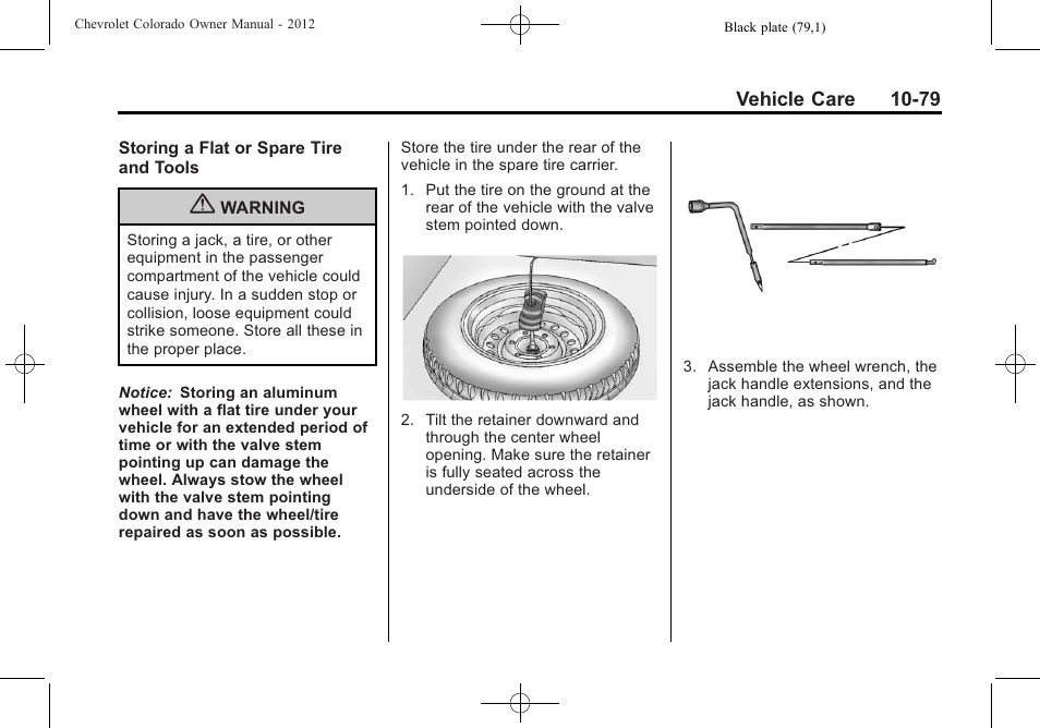 CHEVROLET 2012 Colorado User Manual | Page 329 / 408