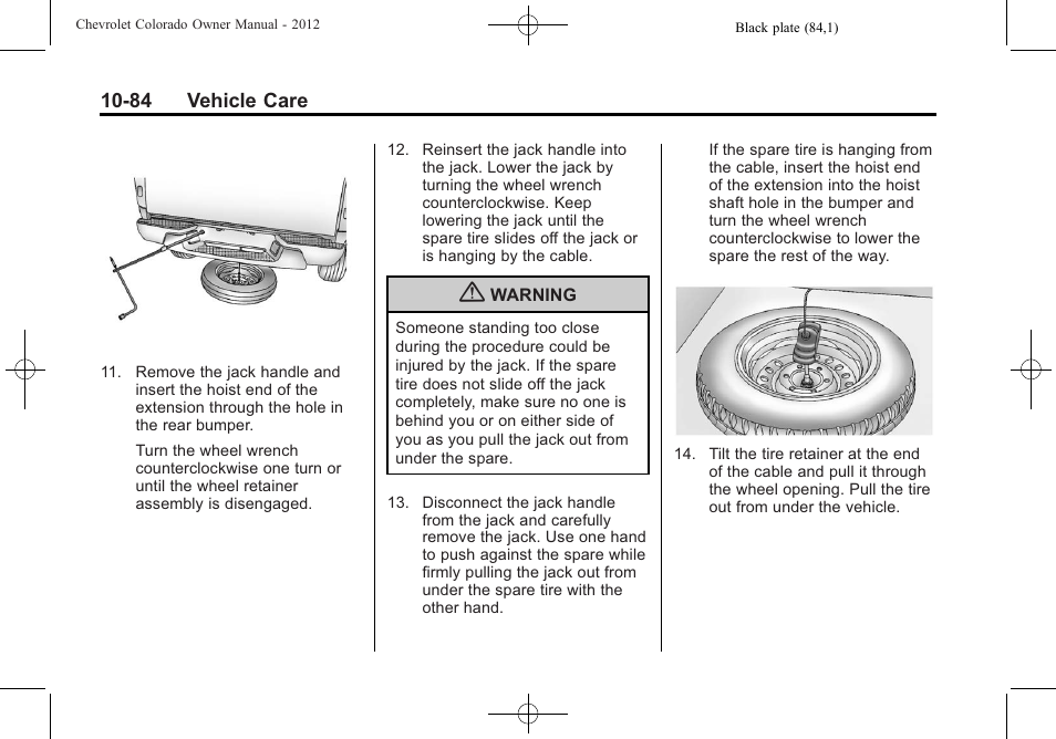 CHEVROLET 2012 Colorado User Manual | Page 334 / 408