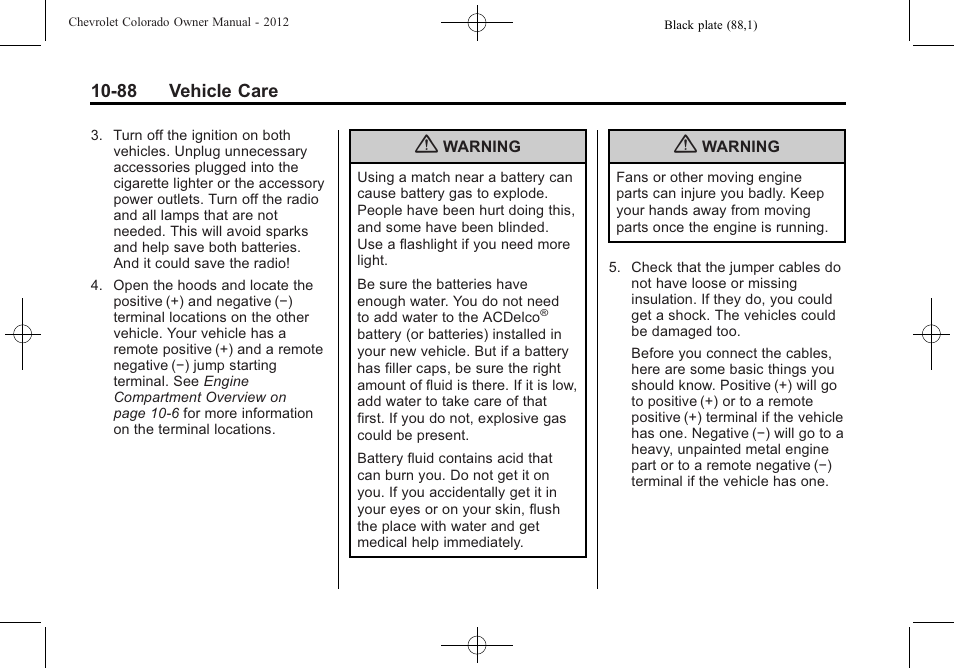 CHEVROLET 2012 Colorado User Manual | Page 338 / 408