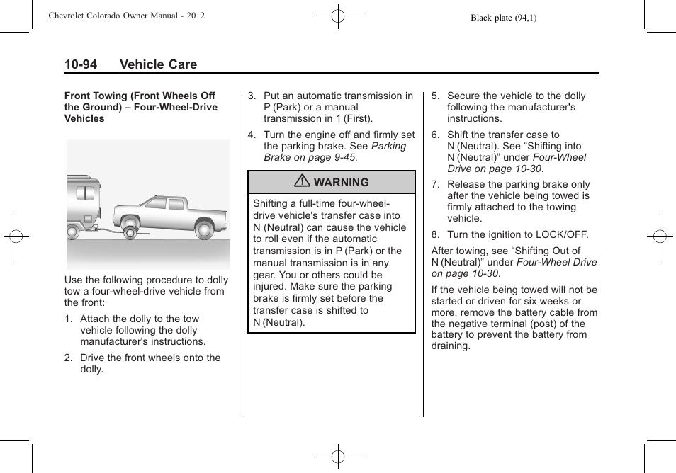 CHEVROLET 2012 Colorado User Manual | Page 344 / 408