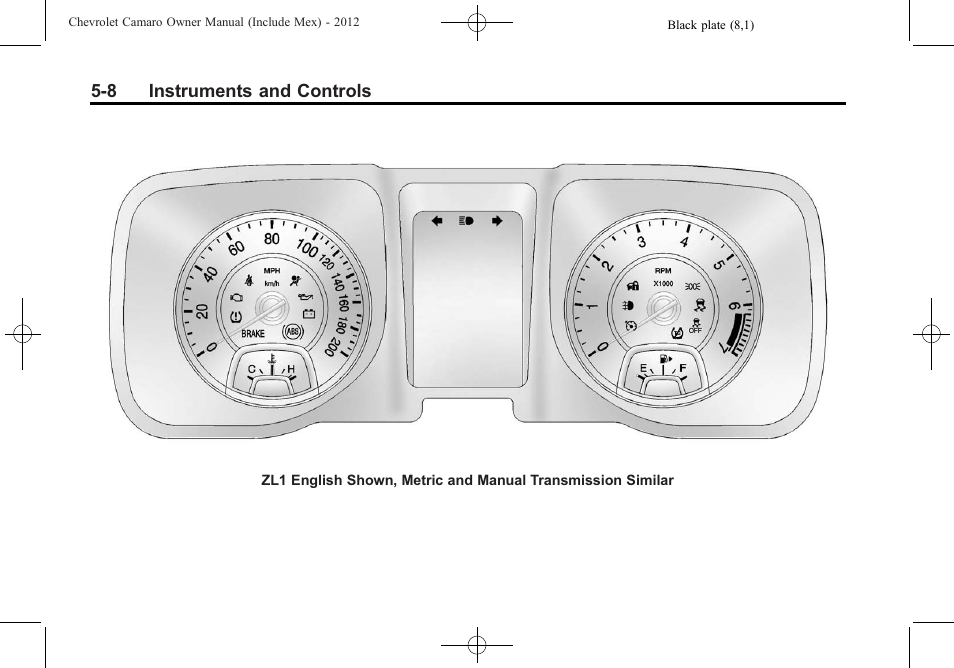 CHEVROLET 2012 Camaro User Manual | Page 116 / 444