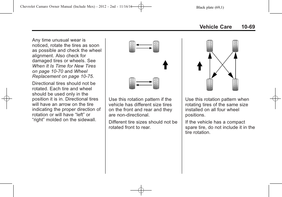 CHEVROLET 2012 Camaro User Manual | Page 343 / 444
