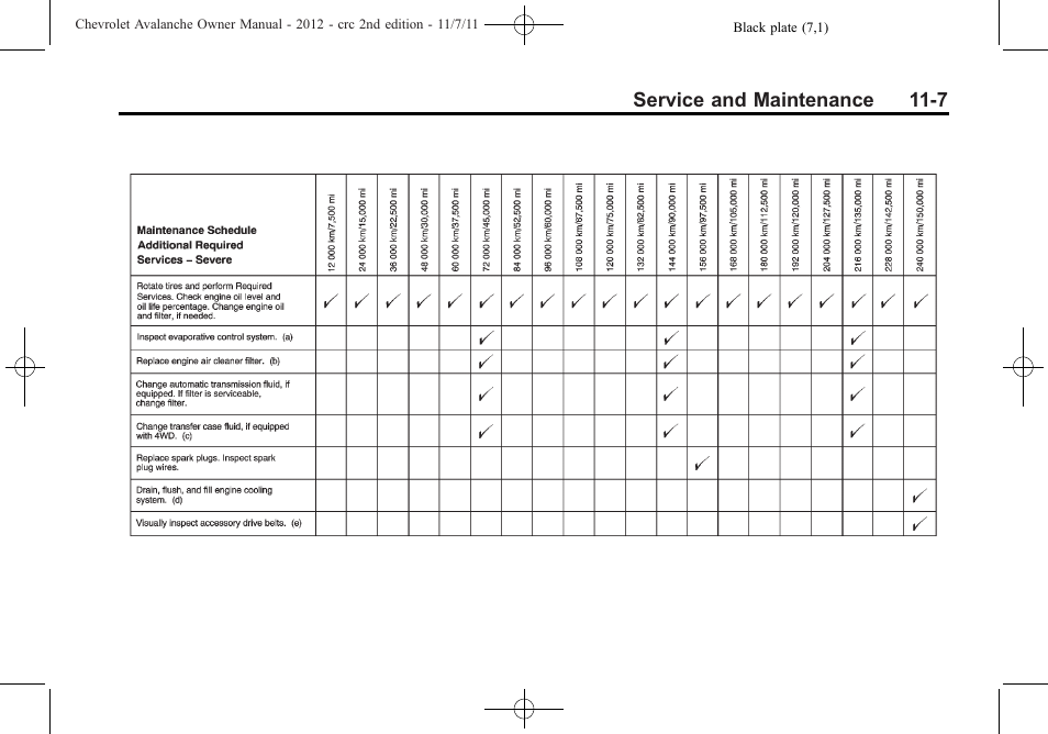 CHEVROLET 2012 Avalanche User Manual | Page 433 / 488