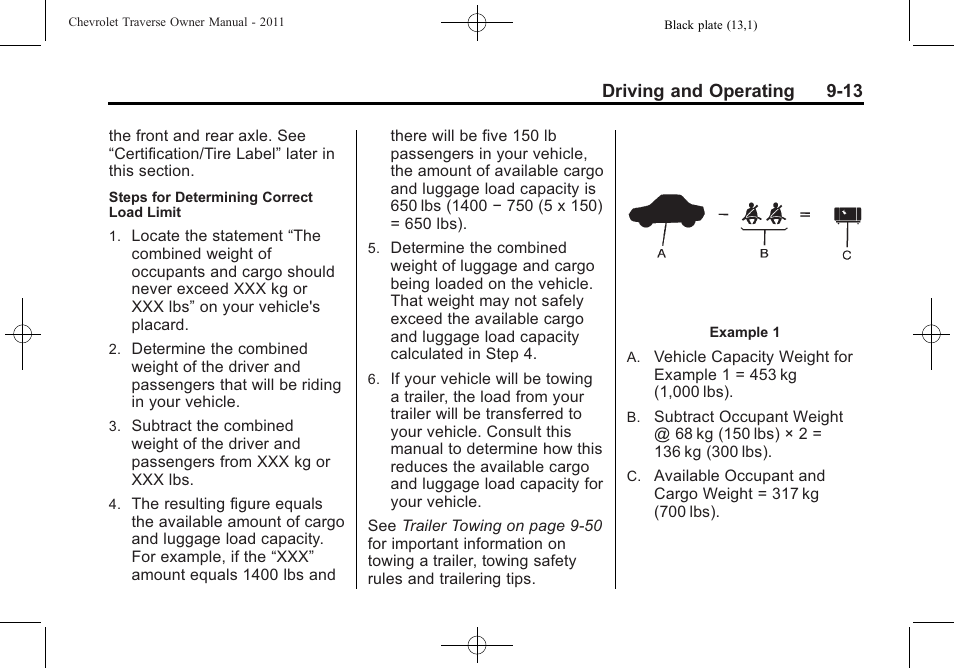 CHEVROLET 2011 Traverse User Manual | Page 271 / 452